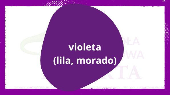 Violeta, lila i morado – fioletowy po hiszpańsku Fioletowy po hiszpańsku: violeta, lila i morado